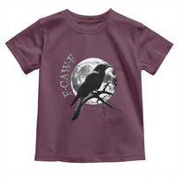Funny F Caw F Toddler T Shirt Black Crow Moon Gothic Adult Humor - Wonder Print Shop