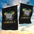 Jamaica One Love Garden Flag Rasta Reggae Punching Hand Jamaican Flag - Wonder Print Shop