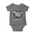 Jamaica One Love Baby Onesie Rasta Reggae Punching Hand Jamaican Flag - Wonder Print Shop