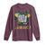Jamaica One Love Long Sleeve Shirt Rasta Reggae Punching Hand Jamaican Flag - Wonder Print Shop