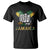 Jamaica One Love T Shirt Rasta Reggae Punching Hand Jamaican Flag - Wonder Print Shop
