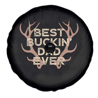 Funny Best Buckin Dad Ever Spare Tire Cover Deer Hunting Father's Day - Wonder Print Shop