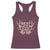 Funny Best Buckin Dad Ever Racerback Tank Top Deer Hunting Father's Day - Wonder Print Shop