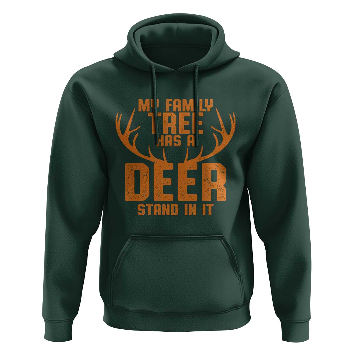 Funny My Family Tree Has A Deer Stand In It Hoodie Deer Hunting - Wonder Print Shop
