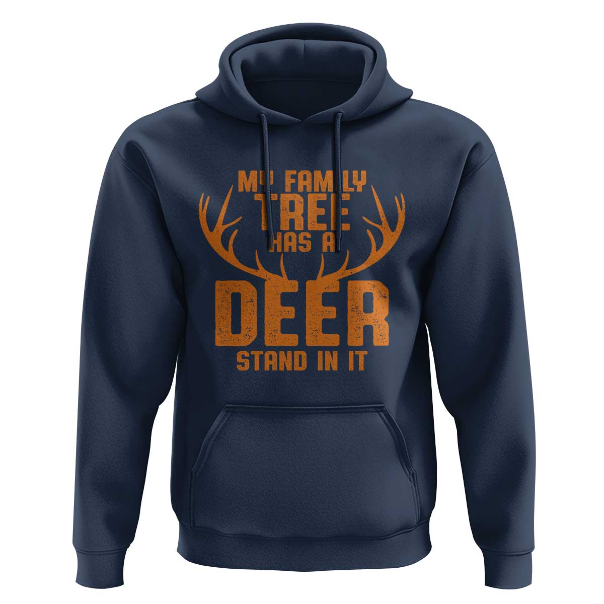 Funny My Family Tree Has A Deer Stand In It Hoodie Deer Hunting - Wonder Print Shop