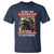 Being An American Is A Choice Being A Native American Is An Honor T Shirt USA Flag - Wonder Print Shop