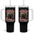 Being An American Is A Choice Being A Native American Is An Honor Tumbler With Handle USA Flag - Wonder Print Shop