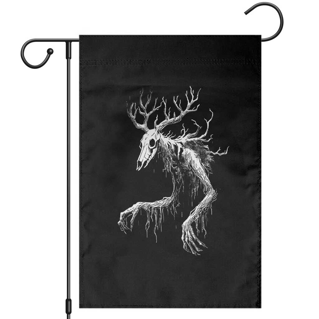 Wendigo Monster Skinwalker Mythical Cryptid Garden Flag - Wonder Print Shop