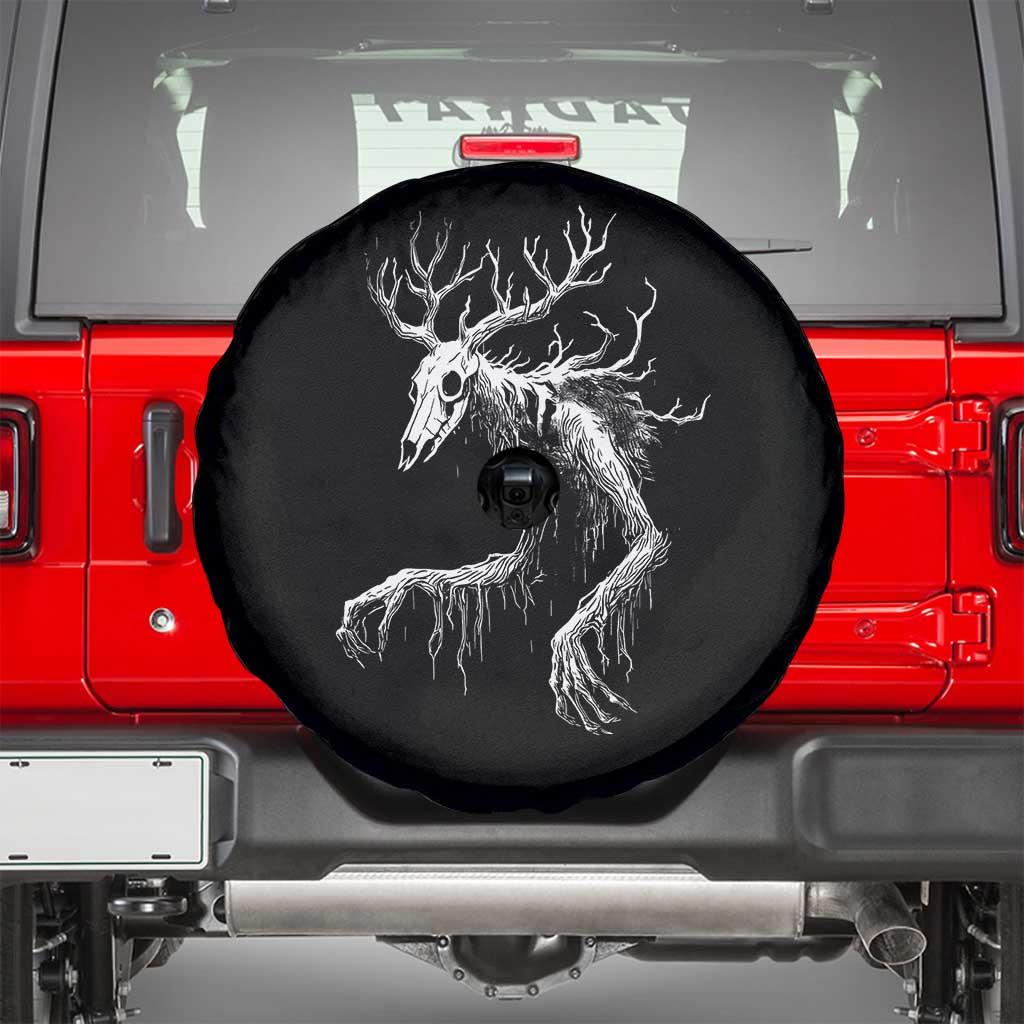 Wendigo Monster Skinwalker Mythical Cryptid Spare Tire Cover - Wonder Print Shop