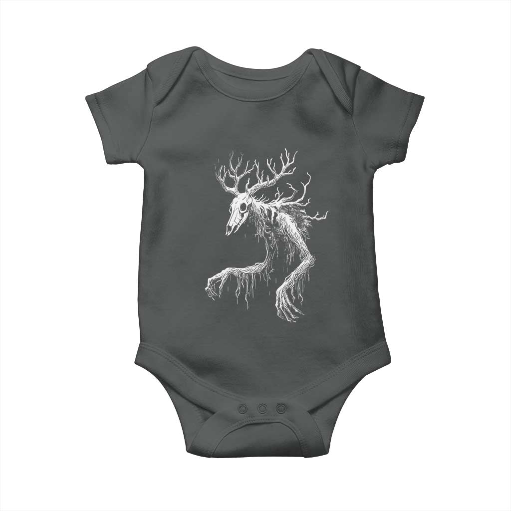 Wendigo Monster Skinwalker Mythical Cryptid Baby Onesie - Wonder Print Shop