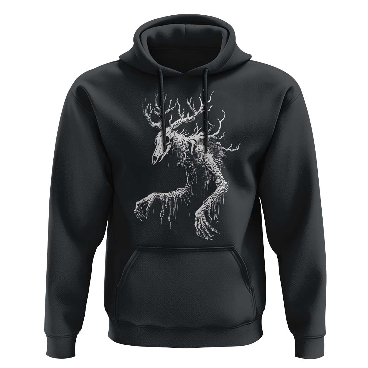 Wendigo Monster Skinwalker Mythical Cryptid Hoodie - Wonder Print Shop