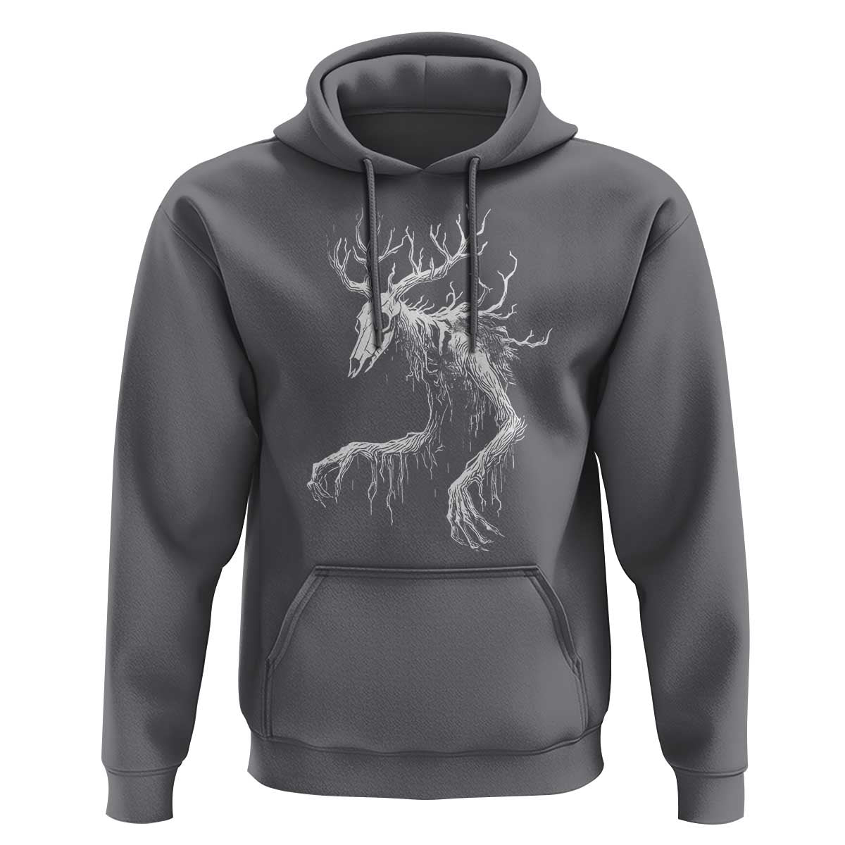 Wendigo Monster Skinwalker Mythical Cryptid Hoodie - Wonder Print Shop