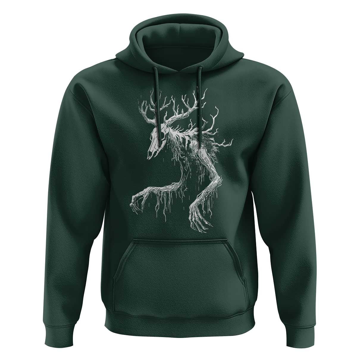 Wendigo Monster Skinwalker Mythical Cryptid Hoodie - Wonder Print Shop