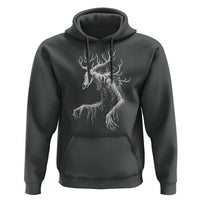 Wendigo Monster Skinwalker Mythical Cryptid Hoodie - Wonder Print Shop