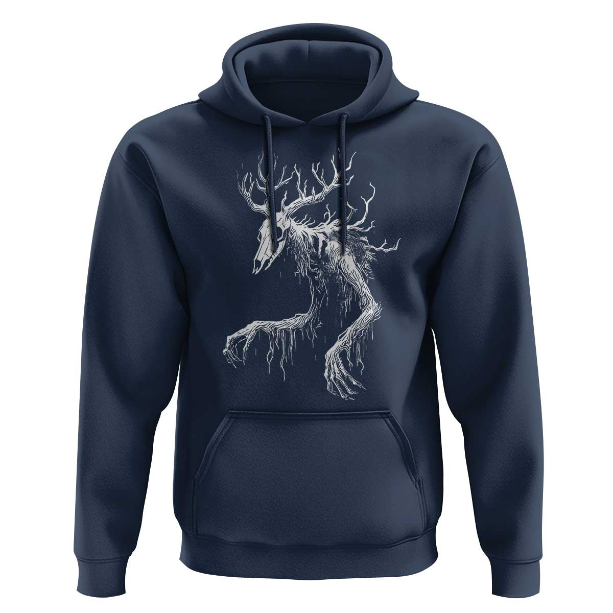 Wendigo Monster Skinwalker Mythical Cryptid Hoodie - Wonder Print Shop
