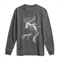 Wendigo Monster Skinwalker Mythical Cryptid Long Sleeve Shirt - Wonder Print Shop