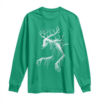 Wendigo Monster Skinwalker Mythical Cryptid Long Sleeve Shirt - Wonder Print Shop