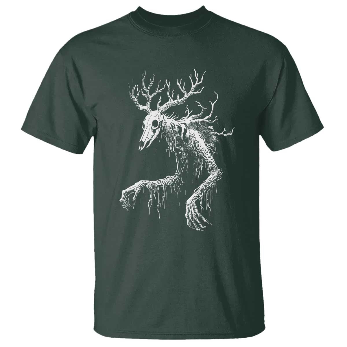 Wendigo Monster Skinwalker Mythical Cryptid T Shirt - Wonder Print Shop