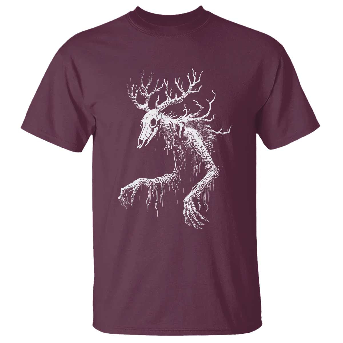 Wendigo Monster Skinwalker Mythical Cryptid T Shirt - Wonder Print Shop