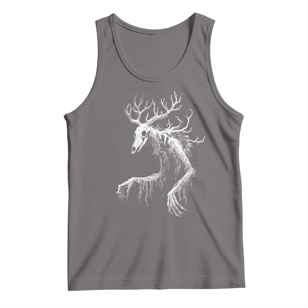 Wendigo Monster Skinwalker Mythical Cryptid Tank Top - Wonder Print Shop