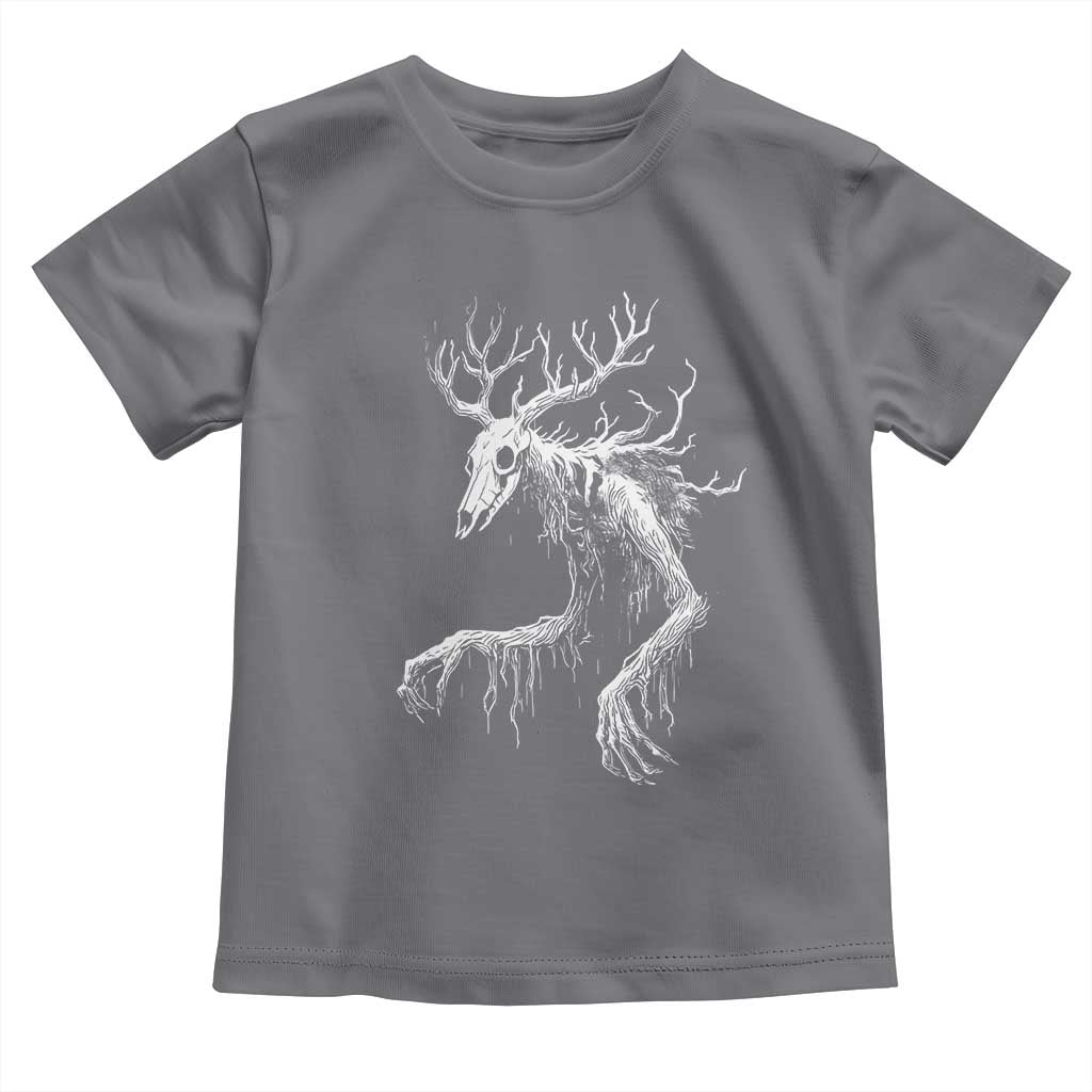 Wendigo Monster Skinwalker Mythical Cryptid Toddler T Shirt - Wonder Print Shop