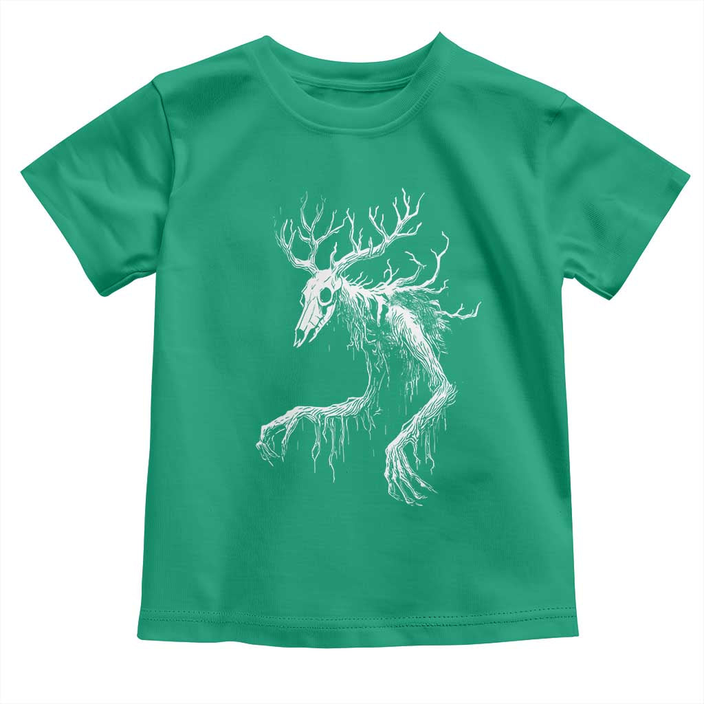 Wendigo Monster Skinwalker Mythical Cryptid Toddler T Shirt - Wonder Print Shop