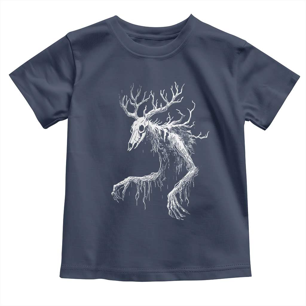 Wendigo Monster Skinwalker Mythical Cryptid Toddler T Shirt - Wonder Print Shop