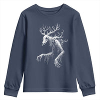 Wendigo Monster Skinwalker Mythical Cryptid Youth Sweatshirt - Wonder Print Shop