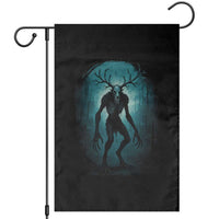 Wendigo Monster Skinwalker Mythical Cryptid Dark Forest Garden Flag - Wonder Print Shop