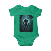 Wendigo Monster Skinwalker Mythical Cryptid Dark Forest Baby Onesie - Wonder Print Shop