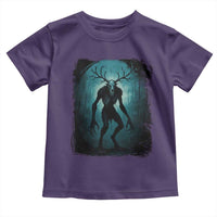 Wendigo Monster Skinwalker Mythical Cryptid Dark Forest Toddler T Shirt - Wonder Print Shop