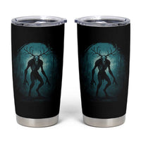 Wendigo Monster Skinwalker Mythical Cryptid Dark Forest Tumbler Cup - Wonder Print Shop