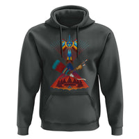 Native American Indigenous Heritage Peyote Water Bird Hoodie - Wonder Print Shop
