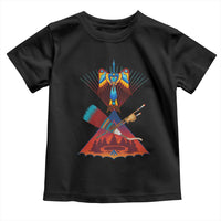 Native American Indigenous Heritage Peyote Water Bird Toddler T Shirt - Wonder Print Shop