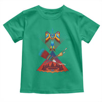 Native American Indigenous Heritage Peyote Water Bird Toddler T Shirt - Wonder Print Shop