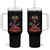 Native American Indigenous Heritage Peyote Water Bird Tumbler With Handle - Wonder Print Shop