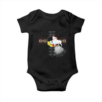 Native American White Buffalo Baby Onesie Seven Sacred Grandfather Teachings - Wonder Print Shop