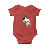 Native American White Buffalo Baby Onesie Seven Sacred Grandfather Teachings - Wonder Print Shop