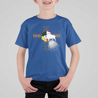 Native American White Buffalo T Shirt For Kid Seven Sacred Grandfather Teachings - Wonder Print Shop