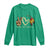 Peace Love Native Blood Long Sleeve Shirt Native American Feathers - Wonder Print Shop