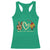 Peace Love Native Blood Racerback Tank Top Native American Feathers - Wonder Print Shop