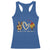 Peace Love Native Blood Racerback Tank Top Native American Feathers - Wonder Print Shop