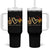 Peace Love Native Blood Tumbler With Handle Native American Feathers - Wonder Print Shop
