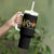 Peace Love Native Blood Tumbler With Handle Native American Feathers - Wonder Print Shop