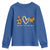 Peace Love Native Blood Youth Sweatshirt Native American Feathers - Wonder Print Shop