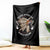 Native American Respect Nature Throw Blanket Indigenous Indian War Bonnet Tomahawks - Wonder Print Shop