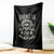 Native American Free Soul Ancient Heritage Throw Blanket Vintage Indian American Chief - Wonder Print Shop