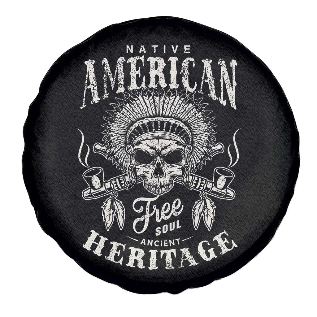 Native American Free Soul Ancient Heritage Spare Tire Cover Vintage Indian American Chief - Wonder Print Shop