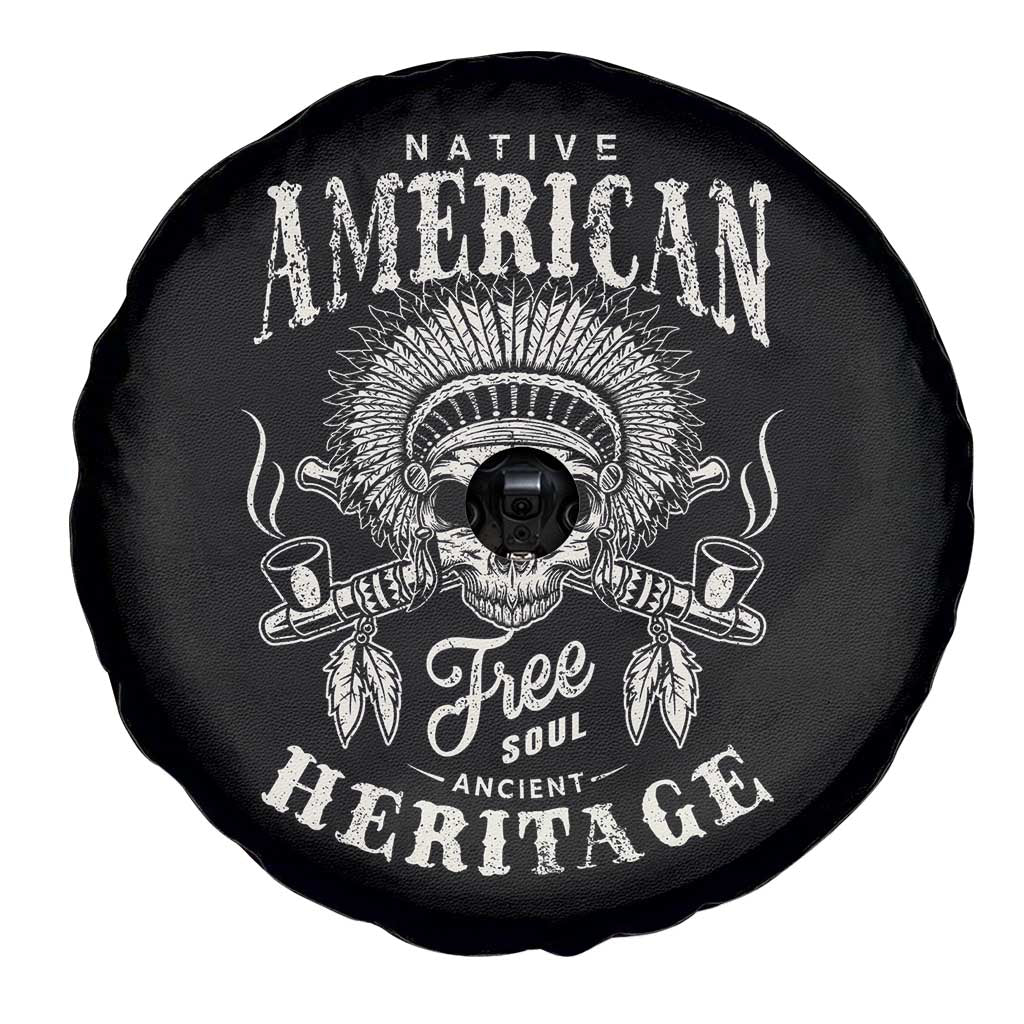 Native American Free Soul Ancient Heritage Spare Tire Cover Vintage Indian American Chief - Wonder Print Shop
