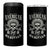 Native American Free Soul Ancient Heritage 4 in 1 Can Cooler Tumbler Vintage Indian American Chief - Wonder Print Shop